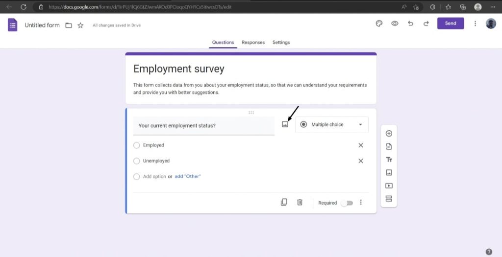Add Image option How to make Docs Google Forms