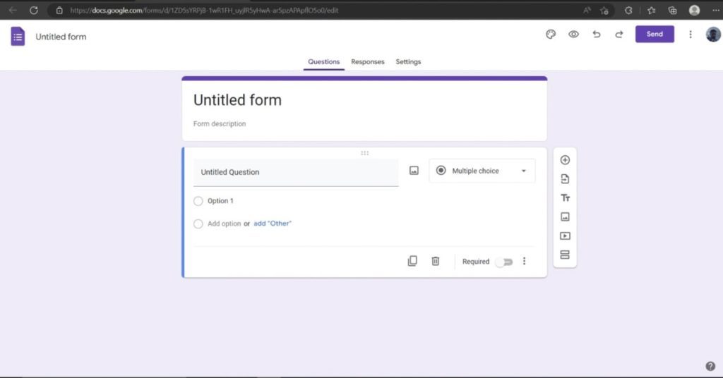 Blank Google form How to make Docs Google Forms 