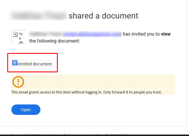 Shared Document on work email How to access Google Docs through work email